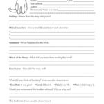 First Grade Book Report Template