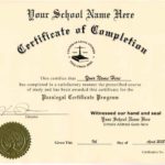 Ged Certificate Template Download