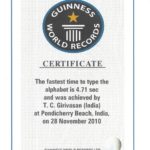 Guinness World Record Certificate Template