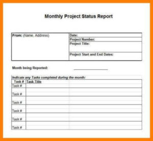 How To Write A Monthly Report Template (3) - PROFESSIONAL TEMPLATES ...