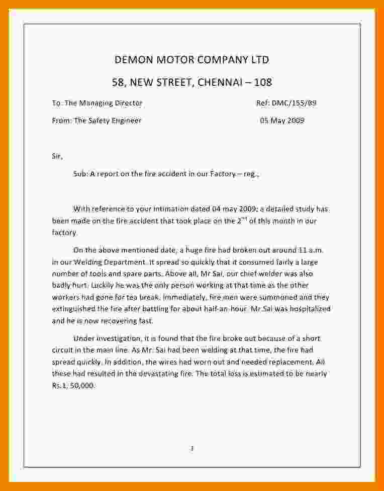 How To Write A Work Report Template PROFESSIONAL TEMPLATES 