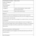 Hr Investigation Report Template