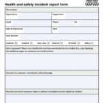 Hse Report Template