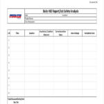 Hse Report Template