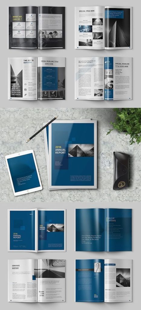 Ind Annual Report Template