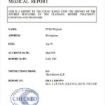 Medical Legal Report Template