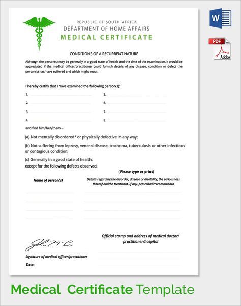 Medical Report Template Free Downloads