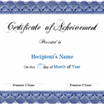 Microsoft Word Certificate Templates