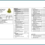 Middle School Report Card Template