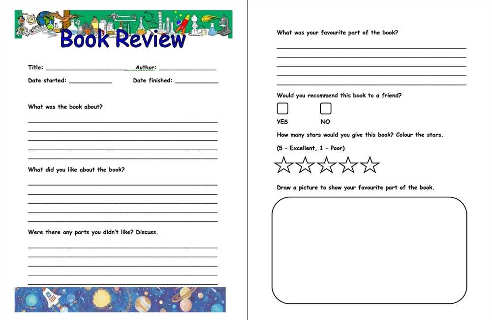 Mobile Book Report Template