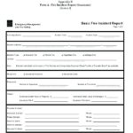 Ohs Incident Report Template Free