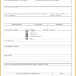 Ohs Incident Report Template Free