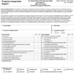 Part Inspection Report Template