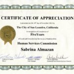 Recognition Of Service Certificate Template