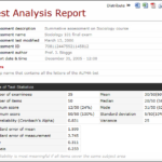 Reliability Report Template