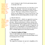 Research Report Sample Template