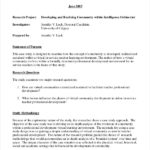 Research Report Sample Template