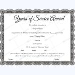 Retirement Certificate Template