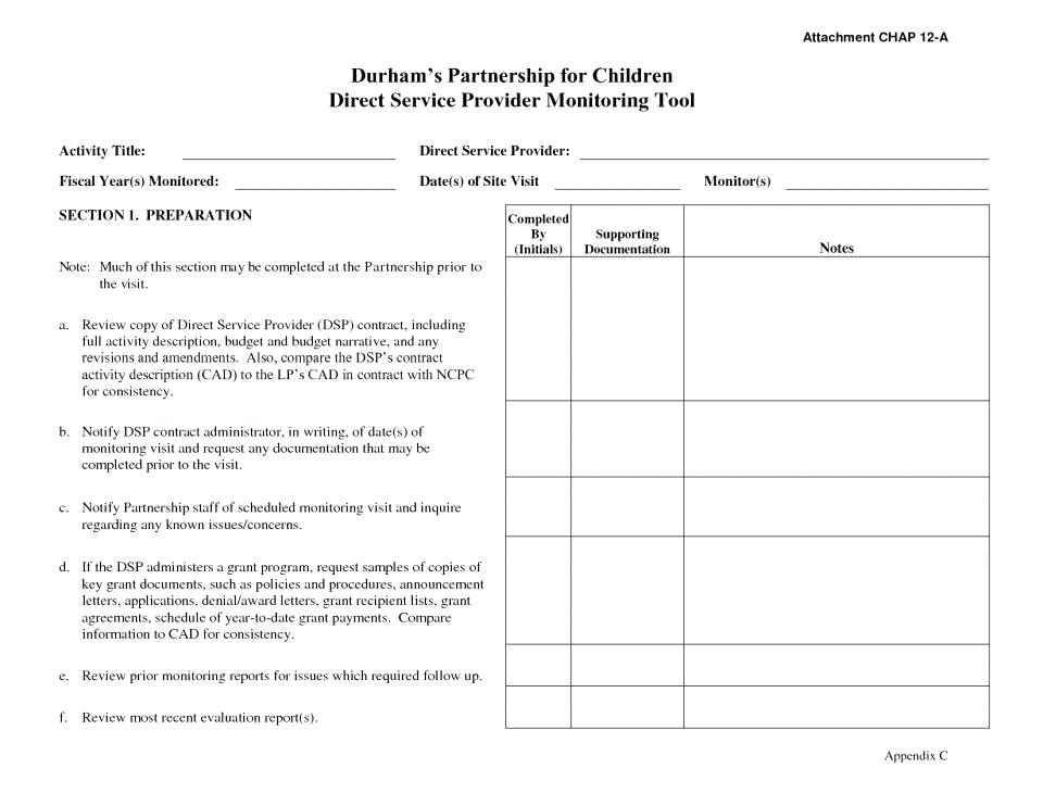 Sales Rep Visit Report Template