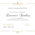 Sample Award Certificates Templates