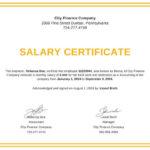 Sample Certificate Employment Template