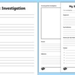 Science Report Template Ks2