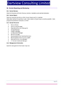 Image 3 for Service Review Report Template
