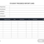 Soccer Report Card Template