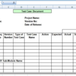 Software Test Report Template Xls