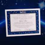 Star Naming Certificate Template