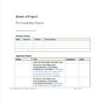 Technical Feasibility Report Template