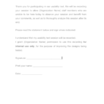 Usability Test Report Template