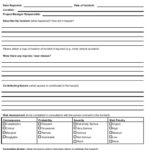 Volunteer Report Template