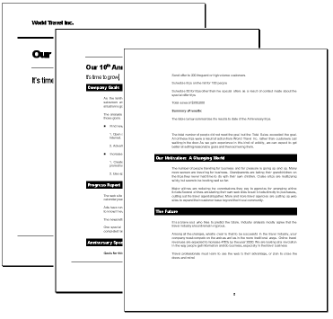 Word Document Report Templates