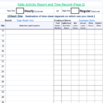 Work Summary Report Template