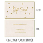 Yoga Gift Certificate Template Free