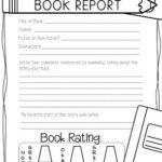 1St Grade Book Report Template