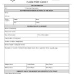 Accident Report Form Template Uk