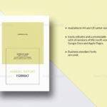 Chairman’s Annual Report Template