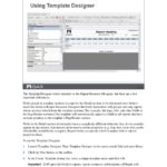 Cognos Report Design Document Template