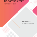 Cognos Report Design Document Template