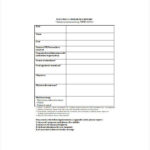 Conference Report Template