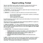 Conference Report Template