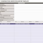 Construction Daily Progress Report Template