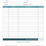 Expense Report Spreadsheet Template Excel