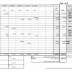 Gas Mileage Expense Report Template