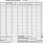 Gas Mileage Expense Report Template