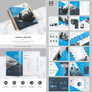 Image 5 for Illustrator Report Templates