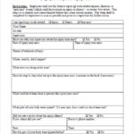 Incident Report Book Template