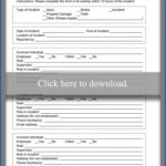 It Incident Report Template